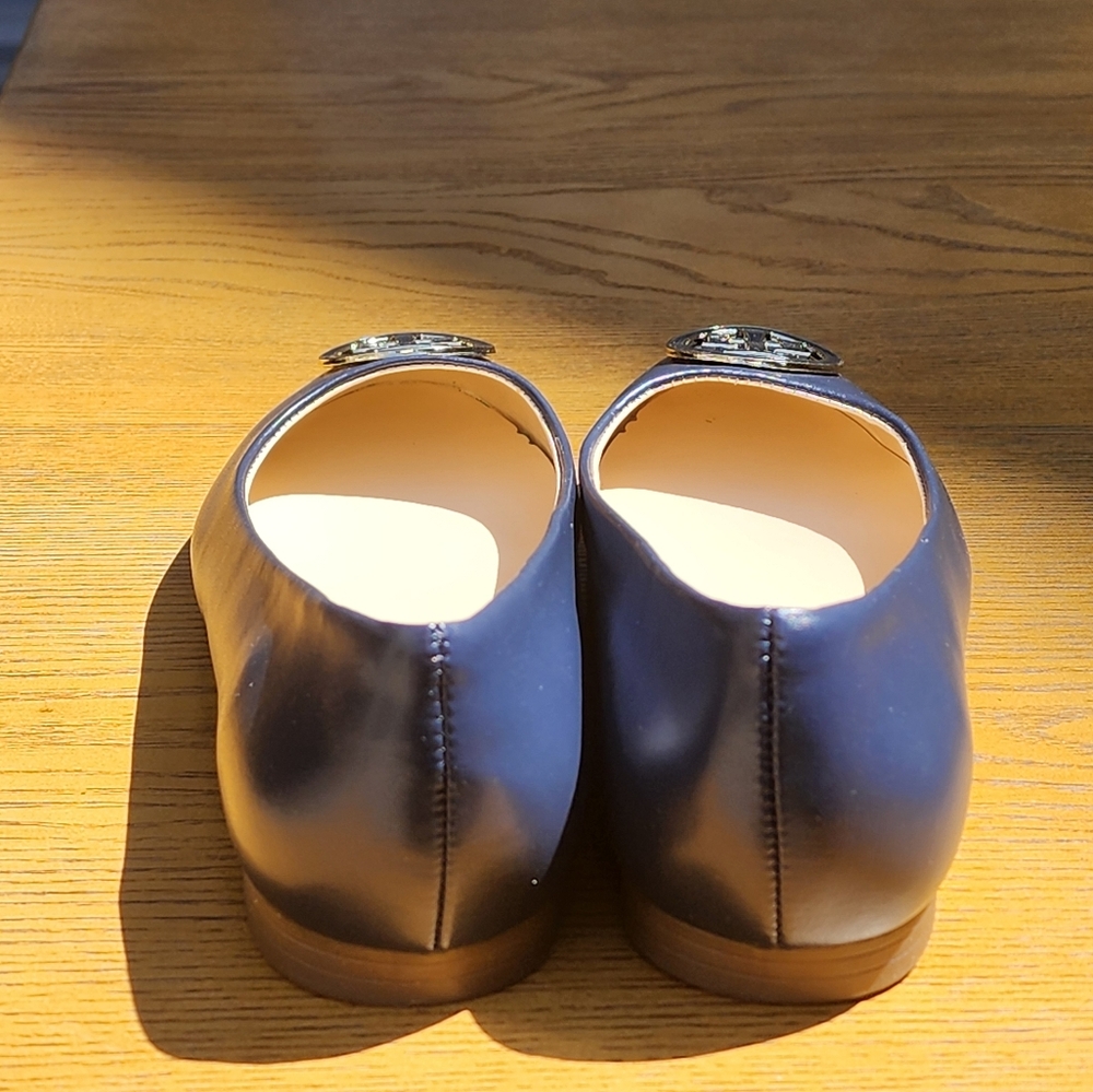 Tommy Hilfiger Women's Ganima Dark Blue Classic Ballet Flats Size 5.5 - Picture 7 of 7